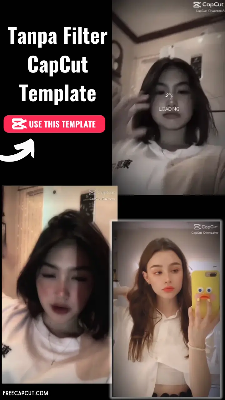 Tanpa Filter CapCut Template