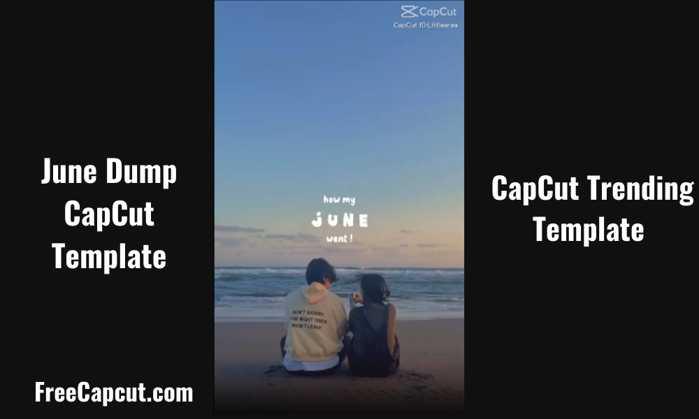 June Dump CapCut Template